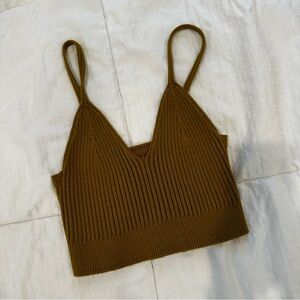 Knitted Crop Bralette